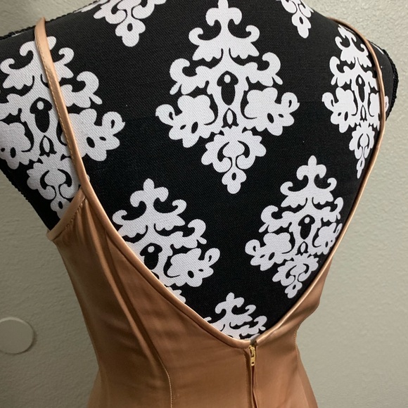 SALE Gold Mermaid Formal Prom Dress, Perfect! - Picture 3 of 4